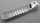 96874,  31510 |  Chrome Silver Brick and Axle Separator | Custom Chromed by BUBUL