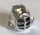 98130 Chrome Silver Minifigure, Headgear Ninjago Kendo Helmet  Custom Chromed by BUBUL