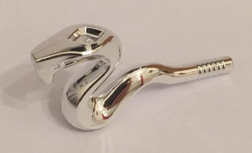 98136 Chrome Silver  Snake, Raised  Custom Chromed by Bubul