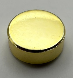 98138 | Chrome GOLD  Tile, Round 1 x 1, 35381 | Custom Chromed by BUBUL