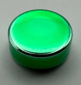 98138 | Chrome GREEN  Tile, Round 1 x 1, 35381 | Custom Chromed by BUBUL