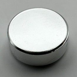 98138 | Chrome SILVER Tile, Round 1 x 1, 35381 | Custom Chromed by BUBUL