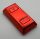 99563_Chrome RED Minifig, Utensil Ingot / Bar  99563 or 95349 Custom Chromed by BUBUL