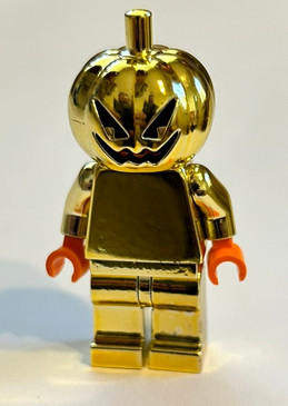 Minifig_Halloween_gold Custom Chromed by BUBUL 