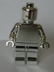   970 Plain minifigure 973 Chrome Silver Custom Chromed by BUBUL 