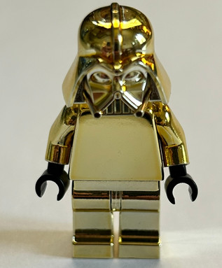 Minifig Vader GOLD Custom Chromed by BUBUL 