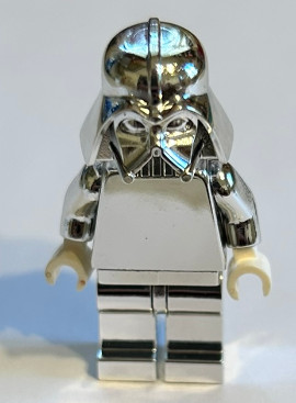 Minifig Vader SILVER Custom Chromed by BUBUL 