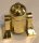 SW0028 R2-D2 minifig  in Chrome GOLD Custom Chromed by BUBUL 