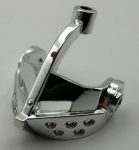   2594 Chrome Silver Minifig, Visor Pointed   x126 or 2594  Custom Chromed by BUBUL