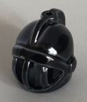   x167 Chrome TITAN Minifig, Headgear Helmet Castle with Fixed Face Grille  or No: 59858 or 4503 Custom Chromed by Bubul