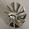 x577 Chrome Silver Engine, Large, Center, 10 Blades Item Alternate Item No: 46667, 18753, 49148 Custom Chromed by BUBUL