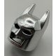 Chrome Silver Minifig, Headgear Mask Batman Type 2 Cowl (Angular Ears, Pronounced Brow)   10113 or 28766  Custom Chromed by BUBUL