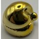 10164 | Chrome Gold Minifigure, Headgear Cap, Santa | Custom Chrome by Bubul