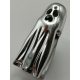 10173 Chrome Silver Minifig, Headgear Head Cover, Ghost Shroud with Open Mouth  10173 Custom Chromed by BUBUL