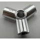 Chrome Silver Technic, Axle and Pin Connector Triple  10288 Custom Chromed by BUBUL
