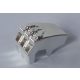 Chrome Silver Hand Gorilla Fist (fits Minifigure Hand) 11092 Custom Chromed by BUBUL