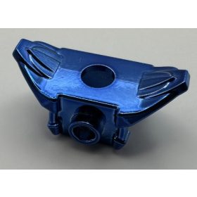   11097 Chrome Blue Minifig, Armor Shoulder Pads with Front Stud and 2 Back Studs  11097 Custom Chromed by BUBUL