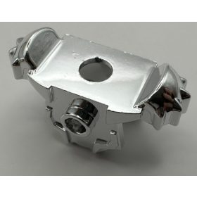   11098 Chrome Silver Minifigure Armor Breastplate with Shoulder Pads, Front Stud and 2 Back Studs Custom Chromed by BUBUL