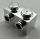 11211 | Chrome Silver Brick, Modified 1 x 2 with Studs on Side | Custom Chromed by Bubul