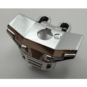   11260 Chrome Silver Minifigure Armor Space with Square Shoulder Protection Custom Chromed by BUBUL