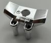 11260 Chrome Silver Minifigure Armor Space with Square Shoulder Protection Custom Chromed by BUBUL