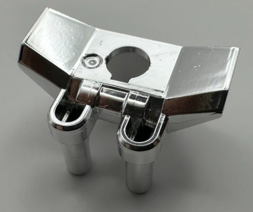 11260 Chrome Silver Minifigure Armor Space with Square Shoulder Protection Custom Chromed by BUBUL