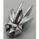Chrome Silver Hero Factory Armor with Spikes 11334 Custom Chromed by BUBUL
