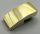 11477 | Chrome Gold Slope, Curved 2 x 1 No Studs | Custom Chromed by BUBUL