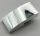 11477 | Chrome Silver Slope, Curved 2 x 1 No Studs | Custom Chromed by BUBUL