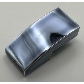   11477 | Chrome Titan Slope, Curved 2 x 1 No Studs | Custom Chromed by BUBUL