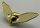 11599 Chrome Gold Minifigure Wings with Neck Bracket Custom chromed by Bubul