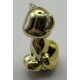 11602 Chrome Gold Cat, Friends / Elves, Sitting  Custom Chromed by BUBUL