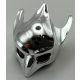 Chrome Silver Minifig, Headgear Mask Bird (Eagle)    12549   Custom Chromed by BUBUL