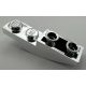 13547 Chrome Silver Slope, Curved 4 x 1 Inverted  Custom Chromed by BUBUL