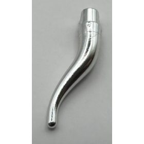13564 | Cattle Horn, Long | Custom Chromed by Bubul