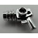 13608 Chrome Silver Minifig, Weapon Space Ray Gun - Rounded Heat Diffusers or 87993 Custom chromed by BUBUL