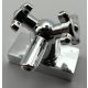 Chrome Silver Tap 1 x 2 with Dual Handles, Small  13770 Custom Chromed By BUBUL