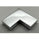 14719 Chrome Silver Tile 2 x 2 Corner Custom Chromed by BUBUL