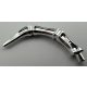 15064 Chrome SilverAppendage Bony Small with Bar End (Leg / Rib / Tail) Custom chromed by Bubul