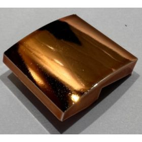   15068 Chrome CopperE Slope, Curved 2 x 2 No Studs  15068 Custom Chromed by BUBUL
