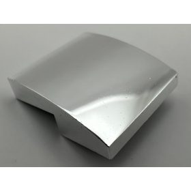   15068 Chrome Silver Slope, Curved 2 x 2 No Studs  15068 Custom Chromed by BUBUL