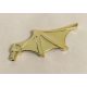 15082 Chrome Gold Minifig, Wing Bat Style Custom Chromed by BUBUL