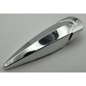   15362 Chrome Silver Hero Factory Weapon - Blade, Wide, Curved Custom Chromed by BUBUL