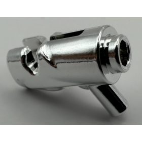   15391 Chrome Silver Minifig, Weapon Gun, Mini Blaster / Shooter  Custom Chromed by BUBUL