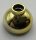Chrome Gold Brick, Round 2 x 2 Dome Bottom  15395 Custom Chromed By BUBUL