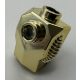 15407 Chrome Gold Minifigure, Hand Armor Custom chromed by Bubul