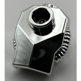   15407 Chrome Silver Minifigure, Hand Armor Custom chromed by Bubul