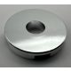 15535 Chrome Silver Tile, Round 2 x 2 with Hole  15535 Custom Chromed by Bubul