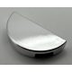 1748 Chrome SilverTile, Round 1 x 2 Half Custom Chromed by BUBUL