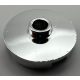 18674 Chrome Silver Tile, Round 2 x 2 with Open Stud  18674 Custom Chromed by BUBUL